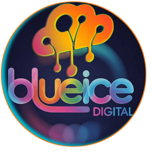 Blue ice Digital logo